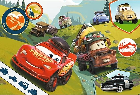 Пазли Trefl 24 Maxi Cars Щасливі машинки Пазли Trefl 24 Maxi Cars Щасливі машинки