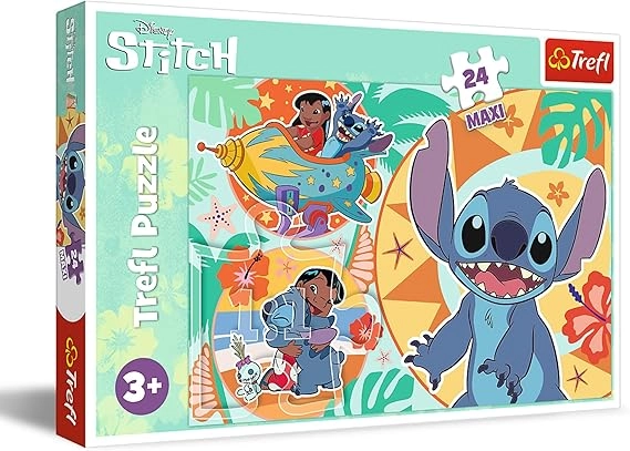 Пазли Trefl 24 Maxi Lilo&Stitch Щасливий день Пазли Trefl 24 Maxi Lilo&Stitch Щасливий день