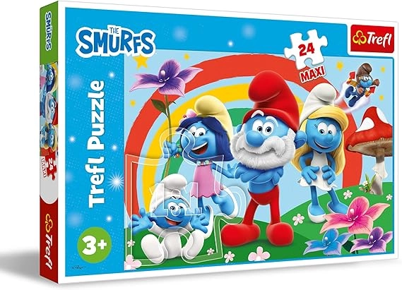 Пазли Trefl 24 Maxi The Smurfs День смурфа Пазли Trefl 24 Maxi The Smurfs День смурфа