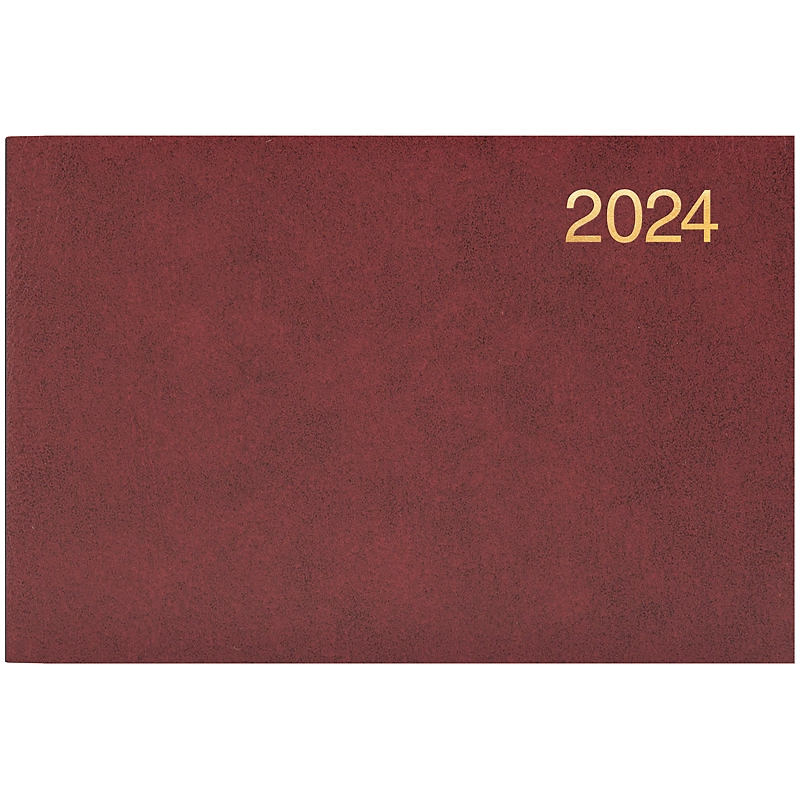 Щотижнвик датований  2024 BRUNNEN кишеньковий Miradur  бордовий 73-755 60 294