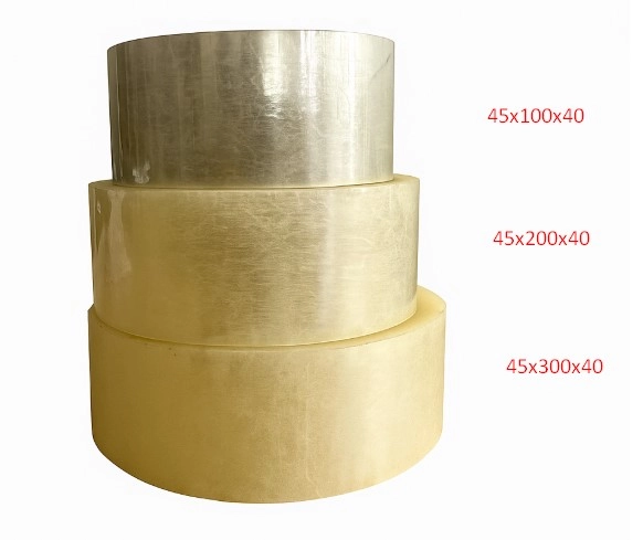 Стрічка клейка пакувальна Економ 45х100х40 прозора