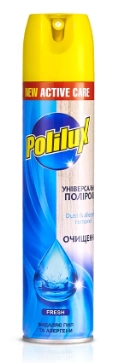Поліроль для меблів Polilux 5в1 Універсальна аерозоль 300мл